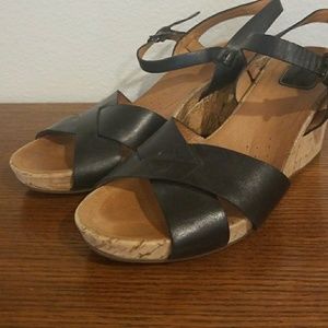 Clark's wedge sandal